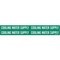 Brady Pipe Mkr, Cooling Water Supply, 3/4to2-3/8 7072-4 - alternate 1