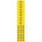 Brady Pipe Marker, Oxygen, Yellow, 3/4 In or Less 7209-3C - alternate 1