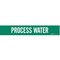 Brady Pipe Mrkr, Process Water, 2-1/2to7-7/8 In, 7224-1 7224-1 - alternate 1