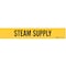 Brady Pipe Marker, Steam Supply, 2-1/2to7-7/8 In 7272-1 - alternate 1