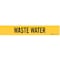 Brady Pipe Markr, Waste Water, Y, 2-1/2to7-7/8 In, 7302-1 7302-1 - alternate 1