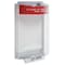 Safety Technology International Pull Station Guard, Polycarbonate, Flush Mount, 5 1/2 in Width, 2 5/8 in Depth, Red STI-13010FR - alternate 5