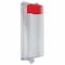 Safety Technology International Pull Station Cover w/Horn, Polycarbonate, Flush Mount, 5 1/2 in W x 8 1/8 in H x 2 5/8 in D, Red STI-13020NR - alternate 2
