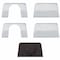 Safety Technology International Enclose Protective Cover, Polycarbonate, Surface Mount, 5 1/2 in W x 8 1/8 in H x 4 in D, Clear STI-13200NC - alternate 6