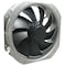 Ebm-Papst Standard Square Axial Fan, Square, 115V AC, 1 Phase, Cast Aluminum, 11 in W. W2E250-HJ32-01 - alternate 2