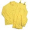 Condor 3-Piece Rainsuit with Detachable Hood, PVC, 10 mil Thick, Snap-On (Included), Yellow, L 5AM96 - alternate 2
