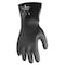 Showa 6780R Chemical Resistant Gloves, Neoprene, 12 in L, 26 mil, Black, 10, 1 PR 6780R - alternate 1