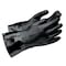 Showa 6780R Chemical Resistant Gloves, Neoprene, 12 in L, 26 mil, Black, 10, 1 PR 6780R - alternate 2