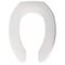 Bemis Toilet Seat Without Cover, Plastic, Elongated, White 2155CT-000 - alternate 2