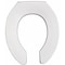 Bemis Toilet Seat Without Cover, Non Self-Sustaining Check Hinge, Round, White 2055CT-000 - alternate 2