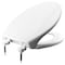 Bemis Toilet Seat With Cover, Plastic, Elongated, White 7800TDG-000 - alternate 1