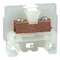 Square D Terminal Block, Solderless Box Lug, 1 Pole, 40 A, 600 V AC/DC, 10 AWG, Screw Termination, Natural 9080GK6 - alternate 1