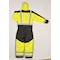 Occunomix Cold Weather Coverall Rainsuit, Polyester, 9.8 mil Thick, Yellow, 4XL SP-CVL-BY4X - alternate 2