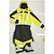 Occunomix Cold Weather Coverall Rainsuit, Polyester, 9.8 mil Thick, Yellow, 4XL SP-CVL-BY4X - alternate 9