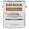 Rust-Oleum Interior/Exterior Paint, Flat, Oil Base, Black, 1 gal 255609 - alternate 2