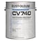 Rust-Oleum Interior/Exterior Paint, Glossy, Oil Base, Black, 1 gal 255611 - alternate 1