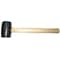 Westward Rubber Mallet, Hickory, 16 Oz 6DWL0 - alternate 2