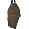 Nite Lite Outdoor Gear Waterproof Breathable Work Bib Overalls, Nylon, 7.4 oz Fabric Weight, 32 in Inseam, Brown, 2XL Tall NLHAB XXL TALL - alternate 3