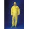 Lakeland Chemical Resistant Coveralls, Hooded Coverall, 2XL, ChemMax(R) 1, Elastic Wrist, Elastic Ankle PBLC55428-2X - alternate 1