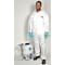 Lakeland Chemical Resistant Coveralls, Collared Coverall, 3XL, ChemMax(R) 2, Elastic Wrist, Elastic Ankle PBLC44417-3X - alternate 3
