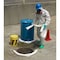 Lakeland Chemical Resistant Coveralls, Hooded Coverall, M, ChemMax(R) 2, Elastic Wrist, Elastic Ankle, White PBLC44428-MD - alternate 2