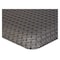 Condor Antifatigue Mat, 3 ft. L x 2 ft. W, 9/16" Thickness, Vinyl, Diamond Plate, Black 6ENJ1 - alternate 1