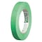 Shurtape Painter's Tape, 18 mm W x 55 m L, 5.4 mil Thick, Green, Rubber Adhesive CP 150 - alternate 6