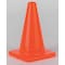 Zoro Select Traffic Cone, PVC, Non-Reflective, 12 in Height, 2 lb, Orange 6FGY8 - alternate 2
