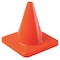 Zoro Select Traffic Cone, PVC, Non-Reflective, 12 in Height, 2 lb, Orange 6FGY8 - alternate 1
