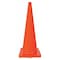 Zoro Select Traffic Cone, PVC, Non-Reflective, 36 in Height, 10 lb, Orange 6FGZ9 - alternate 1