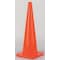 Zoro Select Traffic Cone, PVC, Non-Reflective, 36 in Height, 10 lb, Orange 6FGZ9 - alternate 2