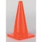 Zoro Select Traffic Cone, PVC, Non-Reflective, 18 in Height, 2.3 lb, Orange 6FGZ7 - alternate 2