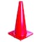 Zoro Select Traffic Cone, PVC, Non-Reflective, 36 in Height, 10 lb, Orange 6FGZ3 - alternate 2
