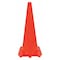 Zoro Select Traffic Cone, PVC, Non-Reflective, 28 in Height, 5 lb, Orange 6FGZ2 - alternate 1