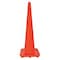 Zoro Select Traffic Cone, PVC, Non-Reflective, 36 in Height, 10 lb, Orange 6FGZ3 - alternate 1