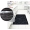 Zoro Select Antifatigue Mat, 3 ft. L x 2 ft. W, 1" Thickness, Vinyl, Marble, Black/White 6FHF8 - alternate 3