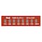Wahl Temp Indicator, Strip, Red, 10PK 101-8-110F - alternate 2