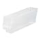Quantum Storage Systems Shelf Storage Bin, Polypropylene, Clear, 4 in H, 2 3/4 in W, 11 5/8 in L QSB100CL - alternate 1