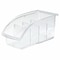 Akro-Mils Hang & Stack Storage Bin, Plastic, Clear, 5.3 in H, 5 1/2 in W, 10 7/8 in L 305B1 - alternate 2