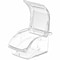 Akro-Mils Plastic Insight Bin Lid, Clear, 5 1/8 in L, 2 1/8 in H 305A2 - alternate 2