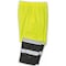 Utility Pro Hi-Visibility Rain Pants, Teflon, 28 in Inseam, Drawstring Closure, Yellow, Size M UHV452P-M-28 - alternate 5