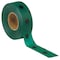 Zoro Select Flagging Tape, No Legend, Black/Green, 1 3/16 in Wide x 300 ft Length, Vinyl, 2 mil PDGBK-200 - alternate 1
