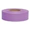 Zoro Select Flagging Tape, No Legend, Purple, 1 3/16 in Wide x 300 ft Length, Vinyl, 2.5 mil TFPP-200 - alternate 2
