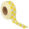 Zoro Select Flagging Tape, No Legend, White/Yellow, 1 3/16 in Wide x 300 ft Length, Vinyl, 2 mil CKWY-200 - alternate 1