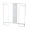Zoro Select Glove Dispenser, Enamel Coated Steel Wire, Holds (2) Boxes , White , 10-1/2 in H x 11 in W x 4 in D 6GKY1 - alternate 1