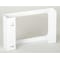 Zoro Select Glove Dispenser, Steel, Holds (3) Boxes , White , 10"H x 18"W x 3-3/4"D 6GKZ8 - alternate 1