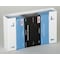 Zoro Select Glove Dispenser, Steel, Holds (3) Boxes , White , 10"H x 18"W x 3-3/4"D 6GKZ8 - alternate 2