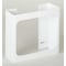 Zoro Select Glove Dispenser, Steel, Holds (2) Boxes , White , 10"H x 12"W x 3-3/4"D 6GKZ7 - alternate 1