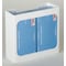Zoro Select Glove Dispenser, Steel, Holds (2) Boxes , White , 10"H x 12"W x 3-3/4"D 6GKZ7 - alternate 2
