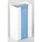 Zoro Select Glove Dispenser, Steel, Holds (1) Box , White , 5-1/2"H x 10"W x 3-3/4"D 6GKZ6 - alternate 2
